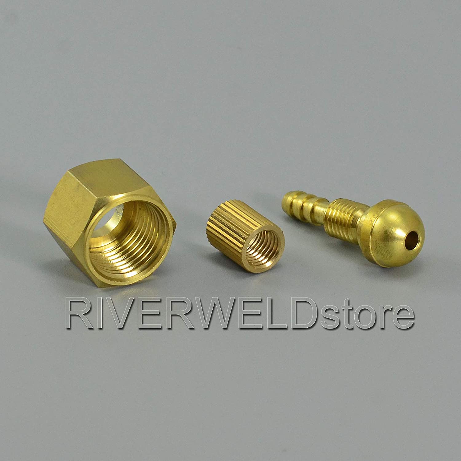 TIG Welding Torch Fitting Connector Adapter (5/8-18'')