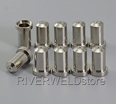 PT-23 27 Plasma Cutting Torch Plasma Tip Nozzles 33418 80Amp 10pk