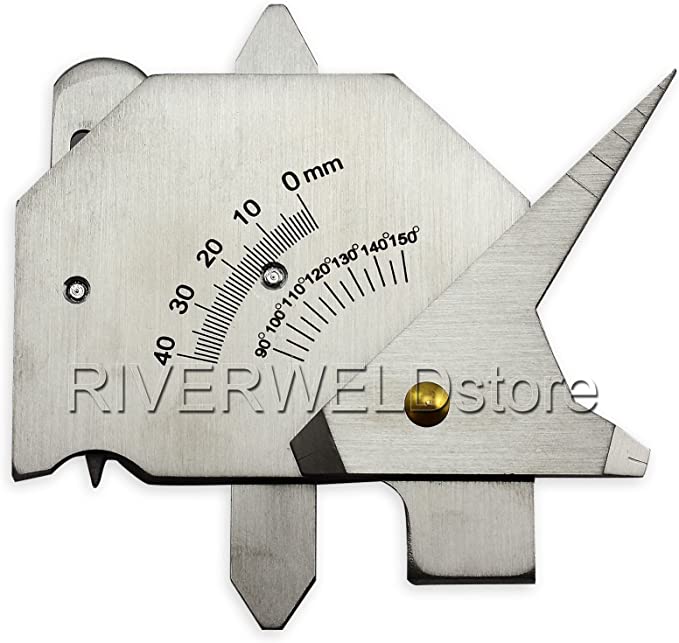 HJC40 Welding Gauge Detect Boilers Bridges Pipes Gage Metric