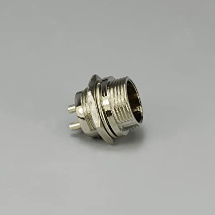 2 pin Aviation Plug Socket Air Connector 16-2P Male + Female Metal Self Locking