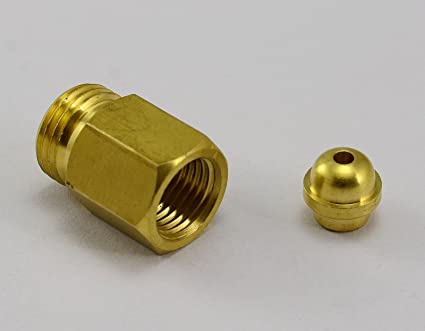 Welding Fitting Thread Switch 1/4G (Female) Inside & M16*1.5 Outside (Male)