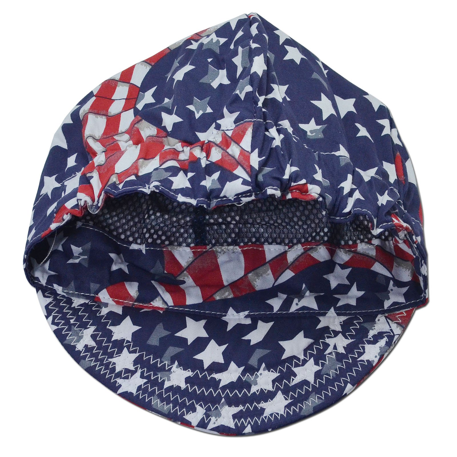 Perimeter 24 inch Fashion Style Welding Caps of Colorful Flag for Welders