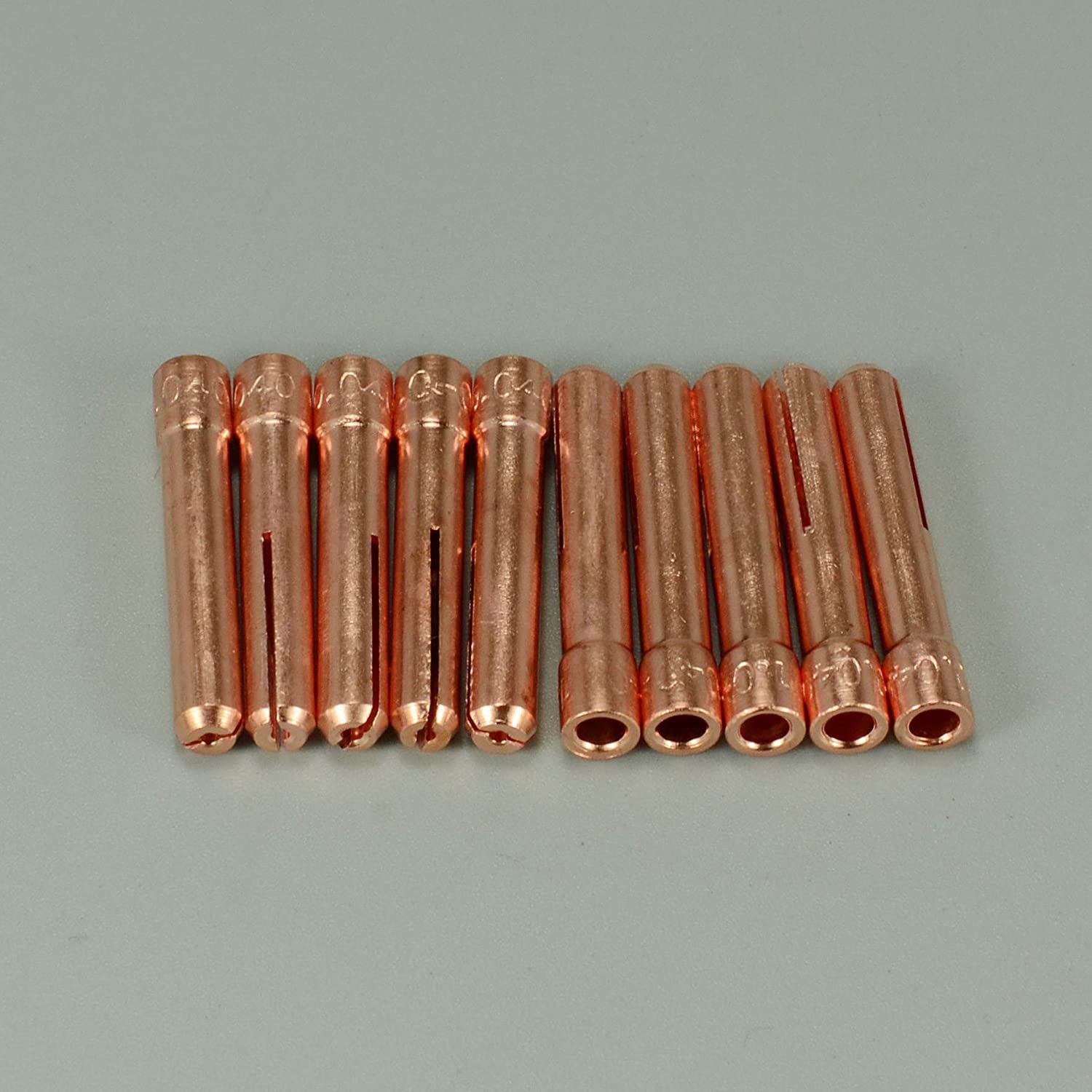 TIG Collets 13N21 (0.040" & 1.00mm) Orifice Fit DB PTA SR WP 9 20 25 TIG Welding Torch 10pk