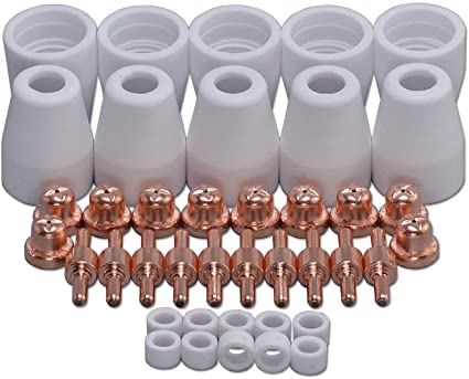 PT-31 LG-40 Plasma Cutter Cutting Consumables KIT Common 40pcs