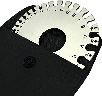 Round Wire Gauge Diameter Gage Welding Inspection Gauges