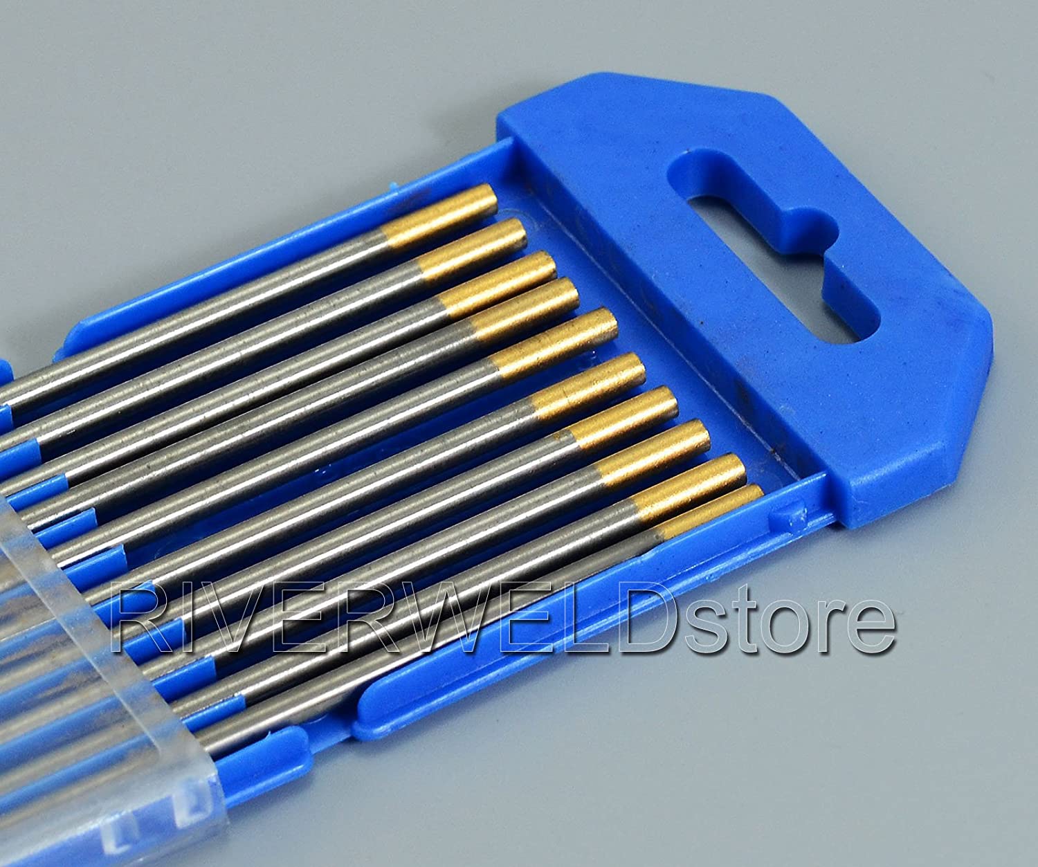 1.5 Percent Lanthanated WL15 Gold TIG Welding Tungsten Electrode 3.2x175mm 10PK