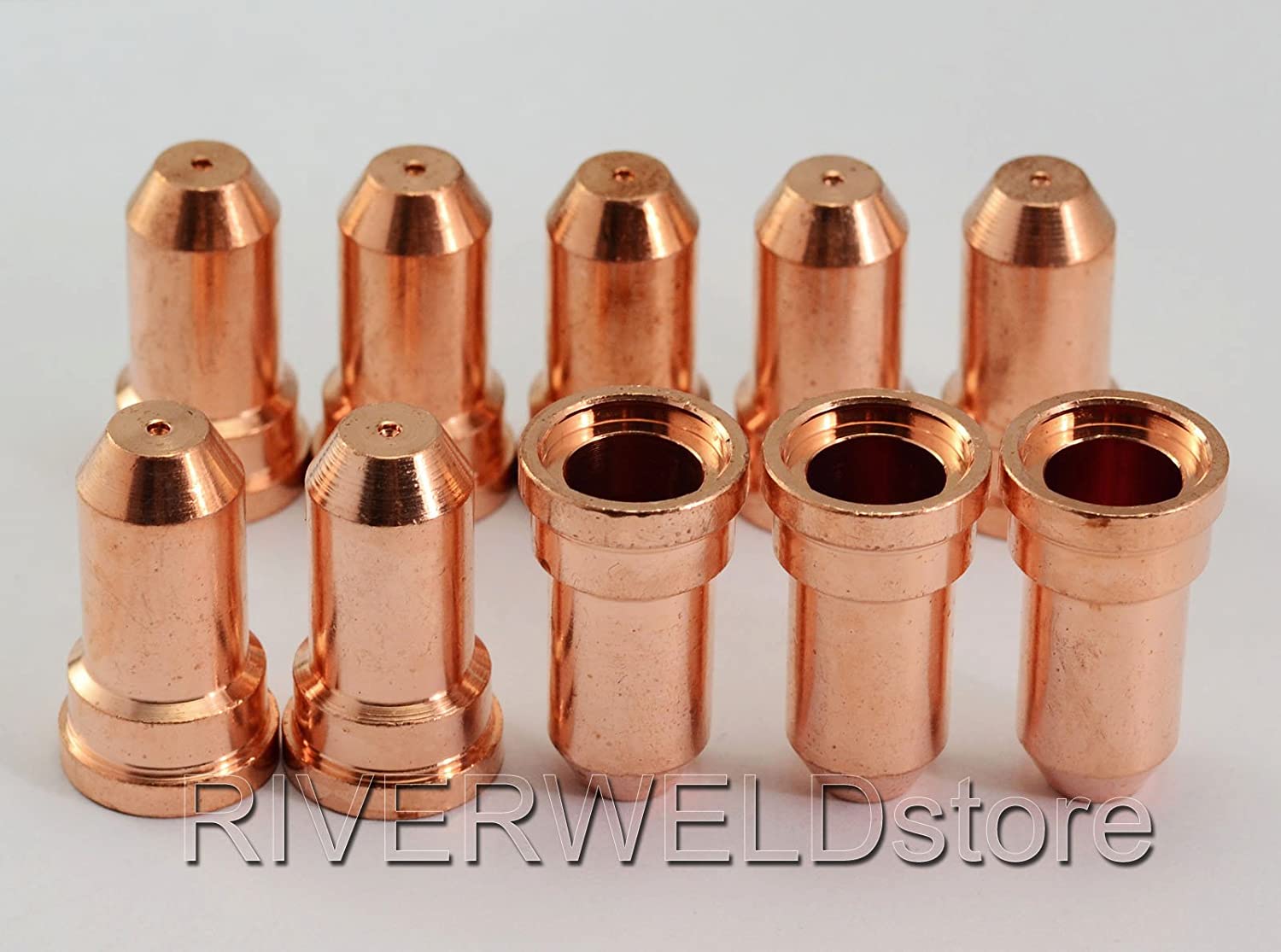 C1517 Plasma Electrode Nozzle Tip 1369 Fit Cebora CP160 HP100 MP100 CB100 CB150 Plasma Cutter 20pcs