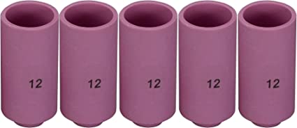 TIG Welding Torch DB PTA SR WP 17 18 26 TIG Alumina Ceramic Cup Nozzles Accessories 10N45#10 10N44#12 Optional (10N44#12 5PK)