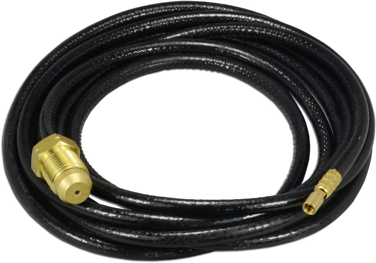 Power Cable Hose for WP-20 TIG Welding Torch 12" Feet Connector: 7/8-14LH 1/4-28 Wire 6mm2 (WP-20 12")