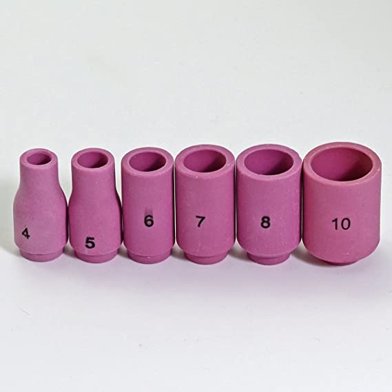 TIG Gas Lens Collet Body Assorted Size Kit Fit SR WP 9 20 25 TIG Welding Torch 46pcs