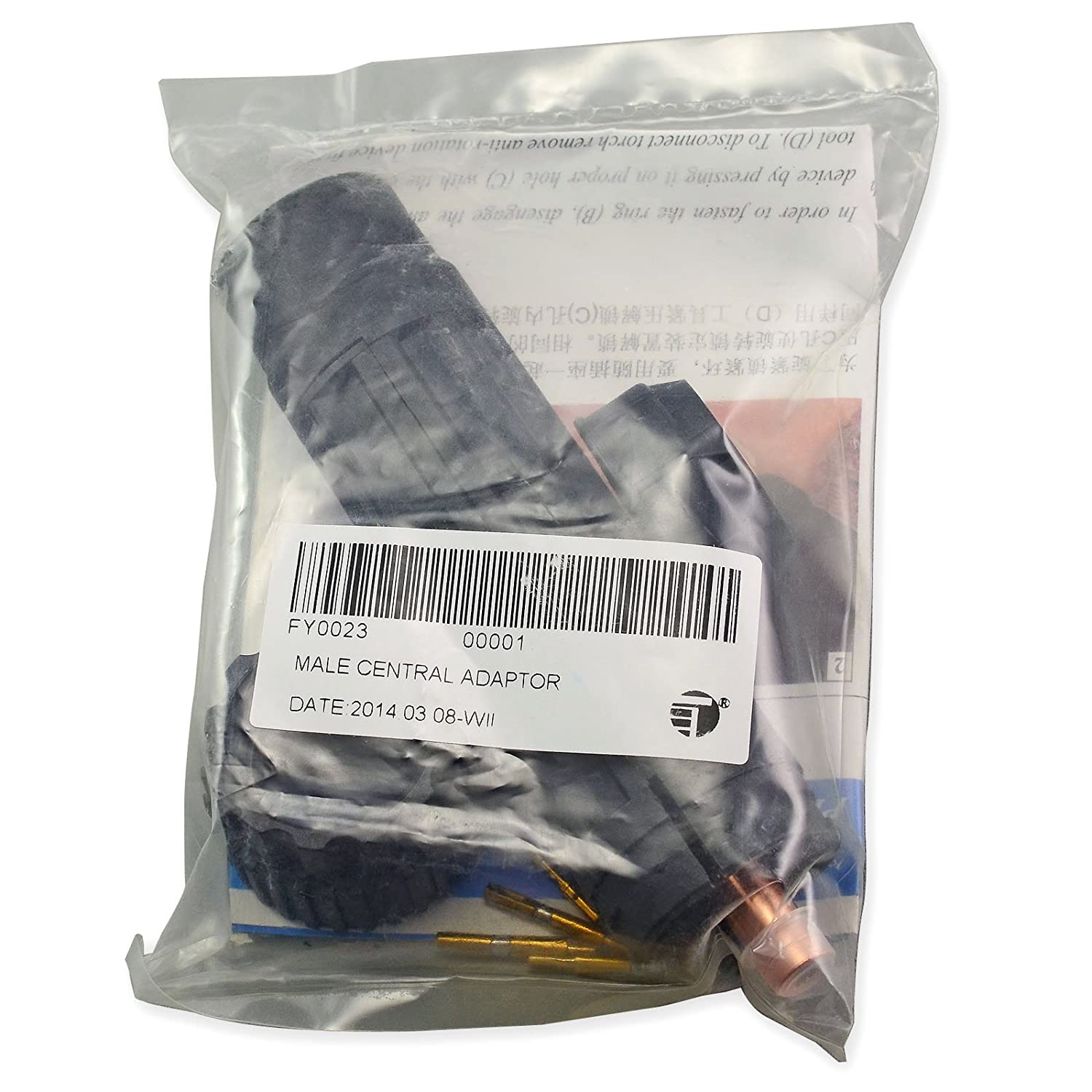 Trafimet S25 S30 S45 S25K PS45 Plasma Cutter Accessories (FY0023 Male Central Adaptor)