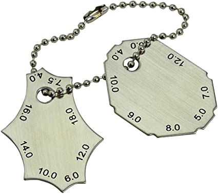 Welding Tools RIVERWELD 7 Piece Fillet Weld Set Gage Rl Gauge Depth Gauges Welding Inspection Test Falling For Gage