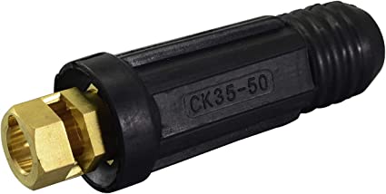 CS3550 Panel Socket Connector 35-50 mm2 CK300-400A TIG & Cutting Welding Torch