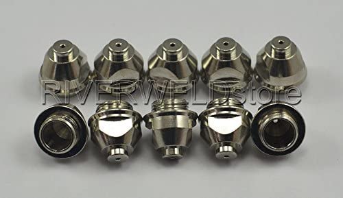 8-3321 Puntas de plasma Boquilla 65A y PCH-51 PCM-51 Dinámica térmica Antorcha de plasma 10PK