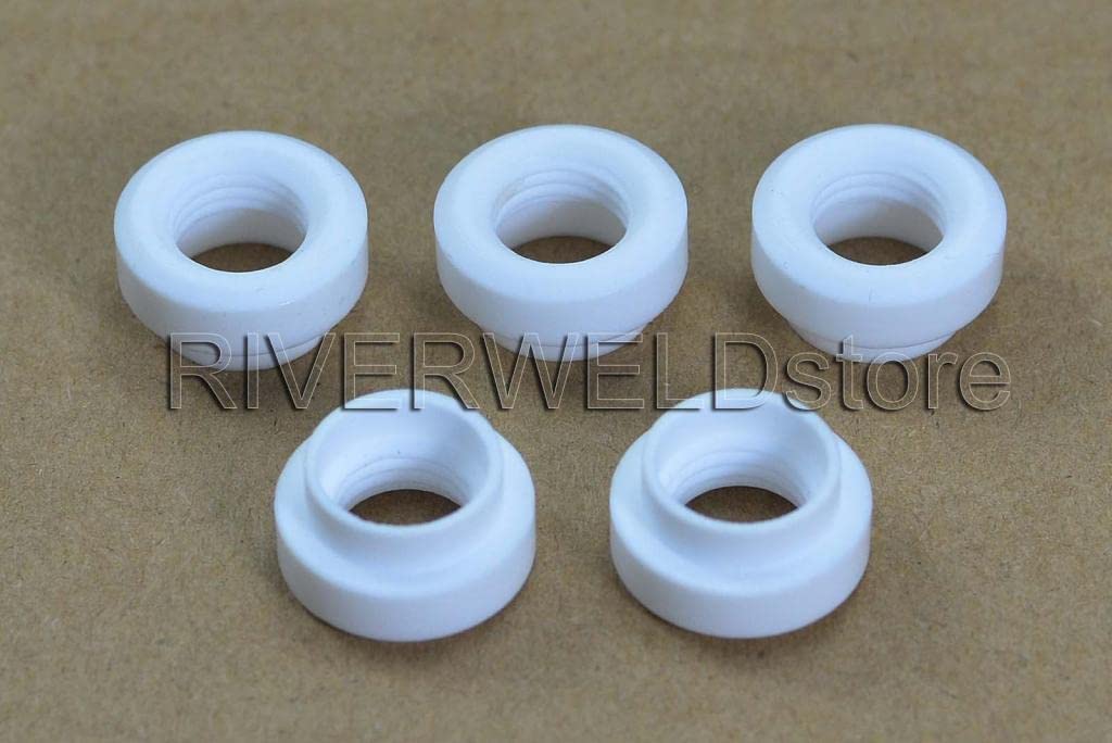 53N66 TIG Gas Lens Insulators Cup Gaskets Fit WP 24 24W TIG Welding Torch 5pk