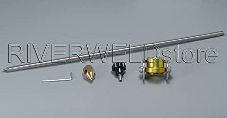 RIVERWELD ESAB L-TEC PT-31 JG-40 WSD-LG40 Plasma Electrode Tips Nozzle Extended Shroud Shield Cup Kit Fit CUT 50D 50 40 Plasma Cutter (Circinus Roller Guide Wheel)