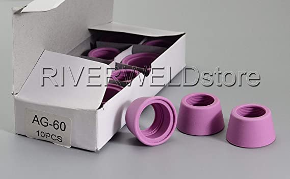 SG-55 AG-60 WSD-60 Plasma Electrode Tip Nozzle 1.2mm 60Amp Fit CUT-60 LGK-60 Plasma Cutter 90pcs