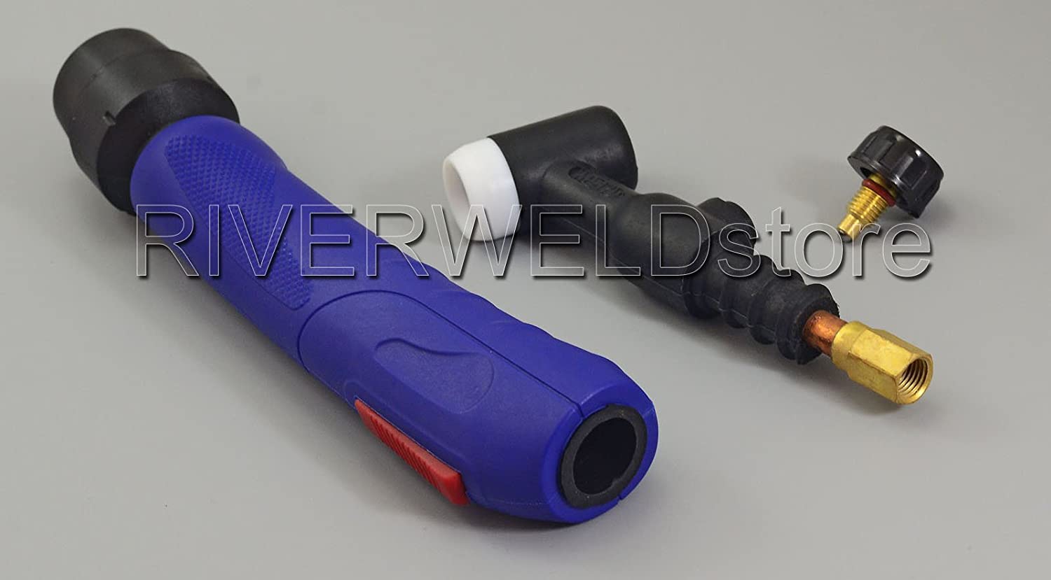 RIVERWELD WP-17 SR-17 TIG Welding Torch Head Body 150Amp Air-Cooled (17V Valve Euro)