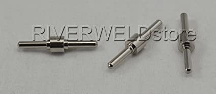 235pcs Extended Nickel-Plated Tip Electrode Nozzle Gas Ring Shield Cup Kit for Esab PT-31 LG-40 Plasma Cutting Torch