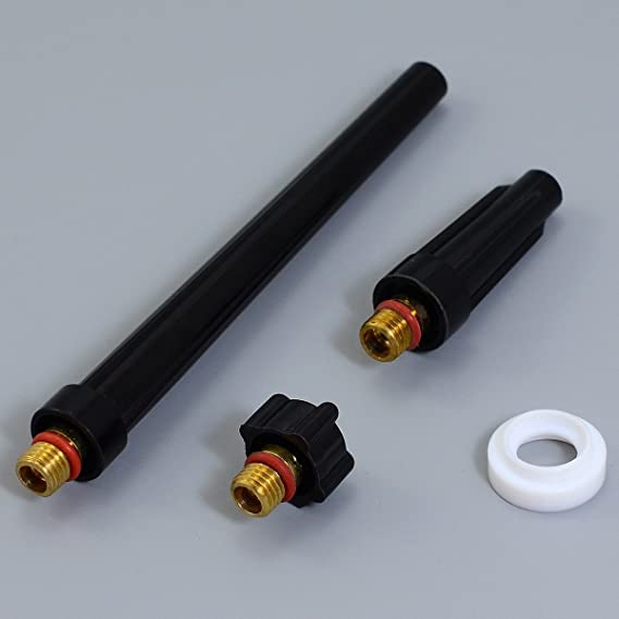 TIG Gas Lens Collet Body Assorted Size Kit Fit SR WP 9 20 25 TIG Welding Torch 46pcs