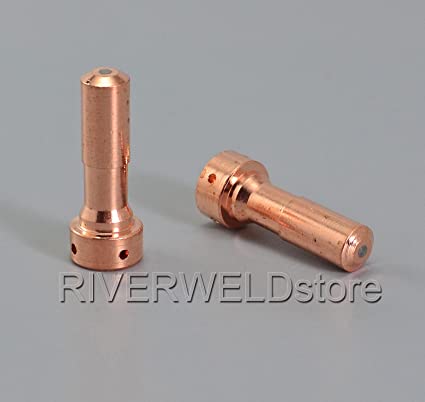 33366XL 33366 33367 33368 33369 33418 Plasma Electrode Tip Nozzles 30Amp 50Amp 80Amp Fit PT-23/27 Plasma Cutter Cutting Consumables 30pcs (33366 33367 33368 30pcs)