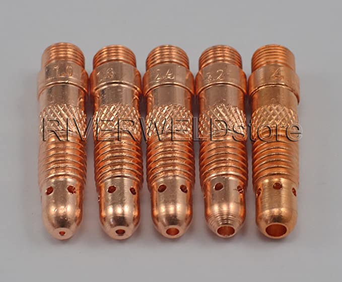 TIG Gas Lens Collets Body Back Cap Alumina Nozzle Kit For QQ300 CK SR WP 17 18 26 TIG Welding Torch 55pcs