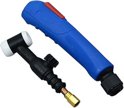 WP-17V SR-17V TIG Welding Torch Head Body with Valve Air-Cooled 150Amp Euro-Style (Top Quality)
