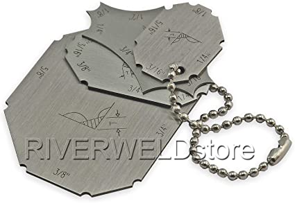 Welding Gauge Four-Piece Gage