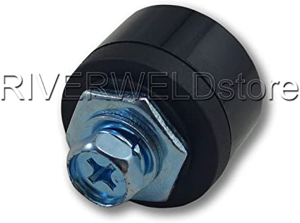 TIG Welding Cable Panel Socket Quick Fitting Red and Black DKZ10-25 2pcs