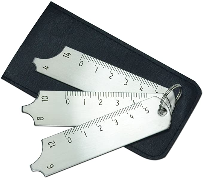 Three-Piece Key Set Inspection Welding Gauge Fit for MIG/TIG/Stick Welding