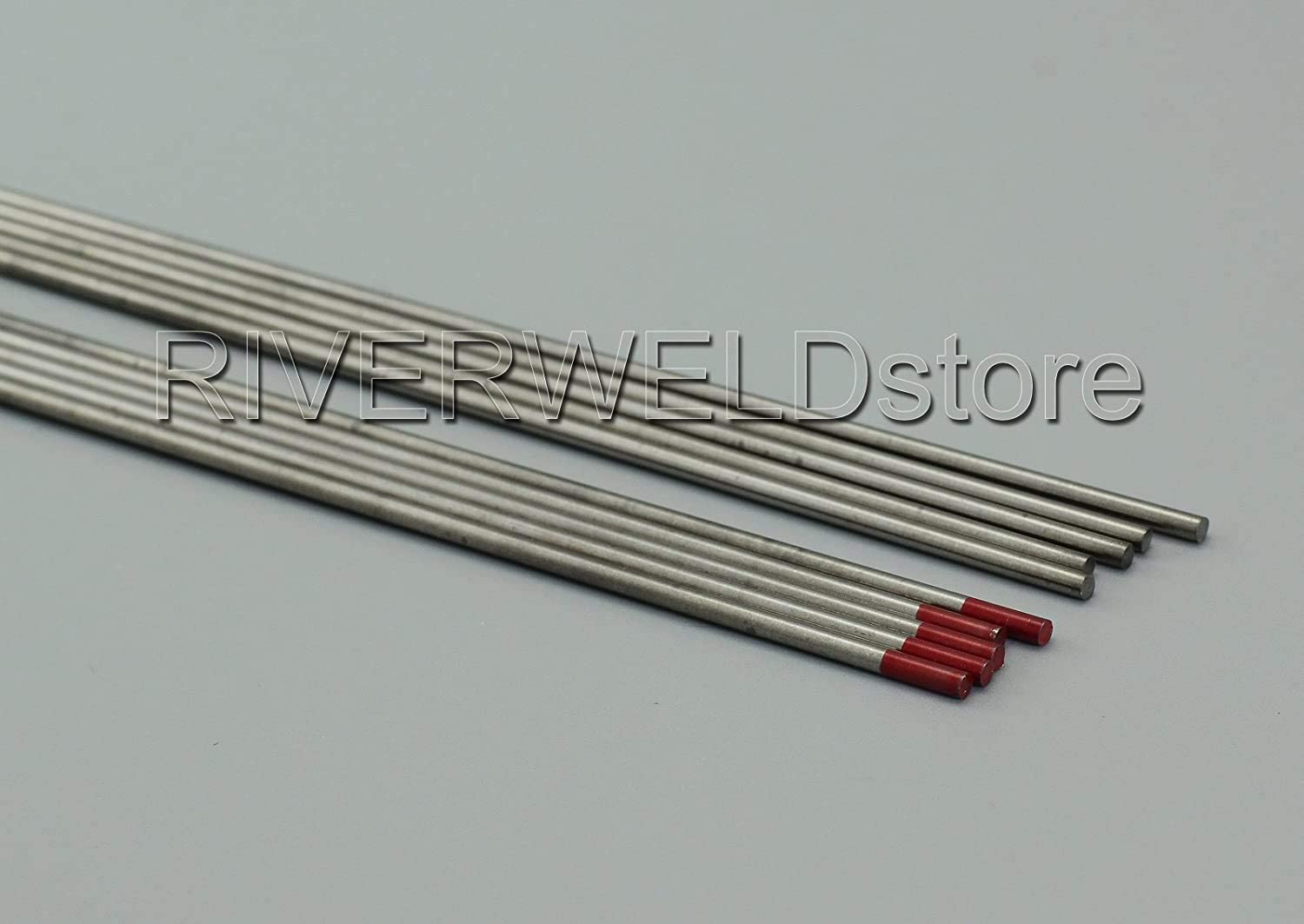 2 Percent Thoriated WT20 Red TIG Welding Tungsten Electrode 2.4mm x 150mm Pack of 10