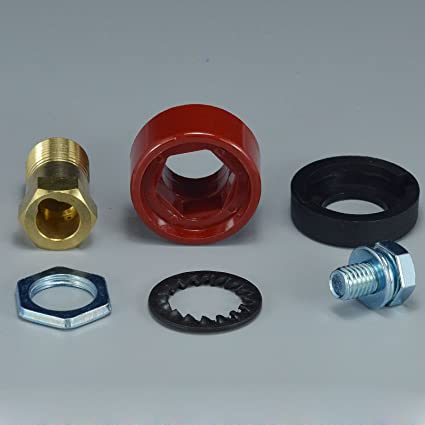 Quick Fitting Cable Connector-Plug + Socket DKJ35-50 & DKZ35-50 with Red Color