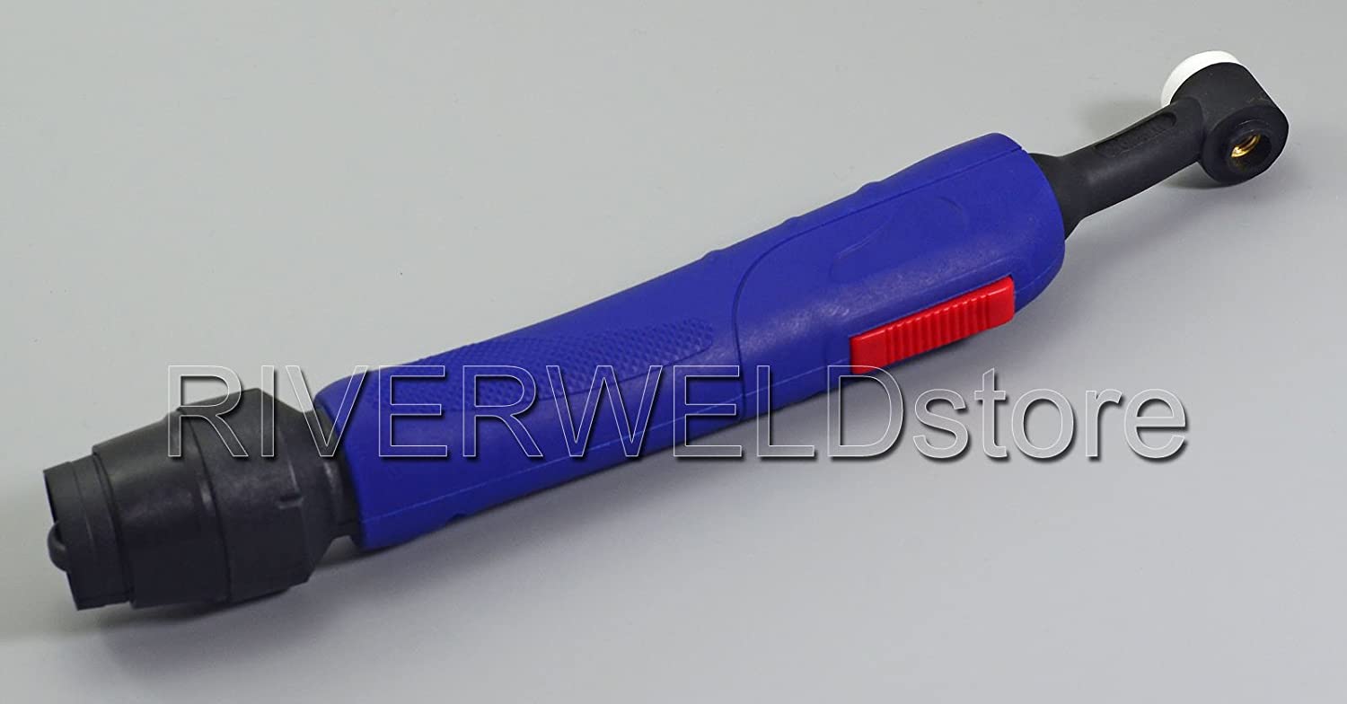 RIVERWELD SR-9F WP-9F Flexible TIG Welding Torch Body Head 125Amp Air-Cooled Euro Style