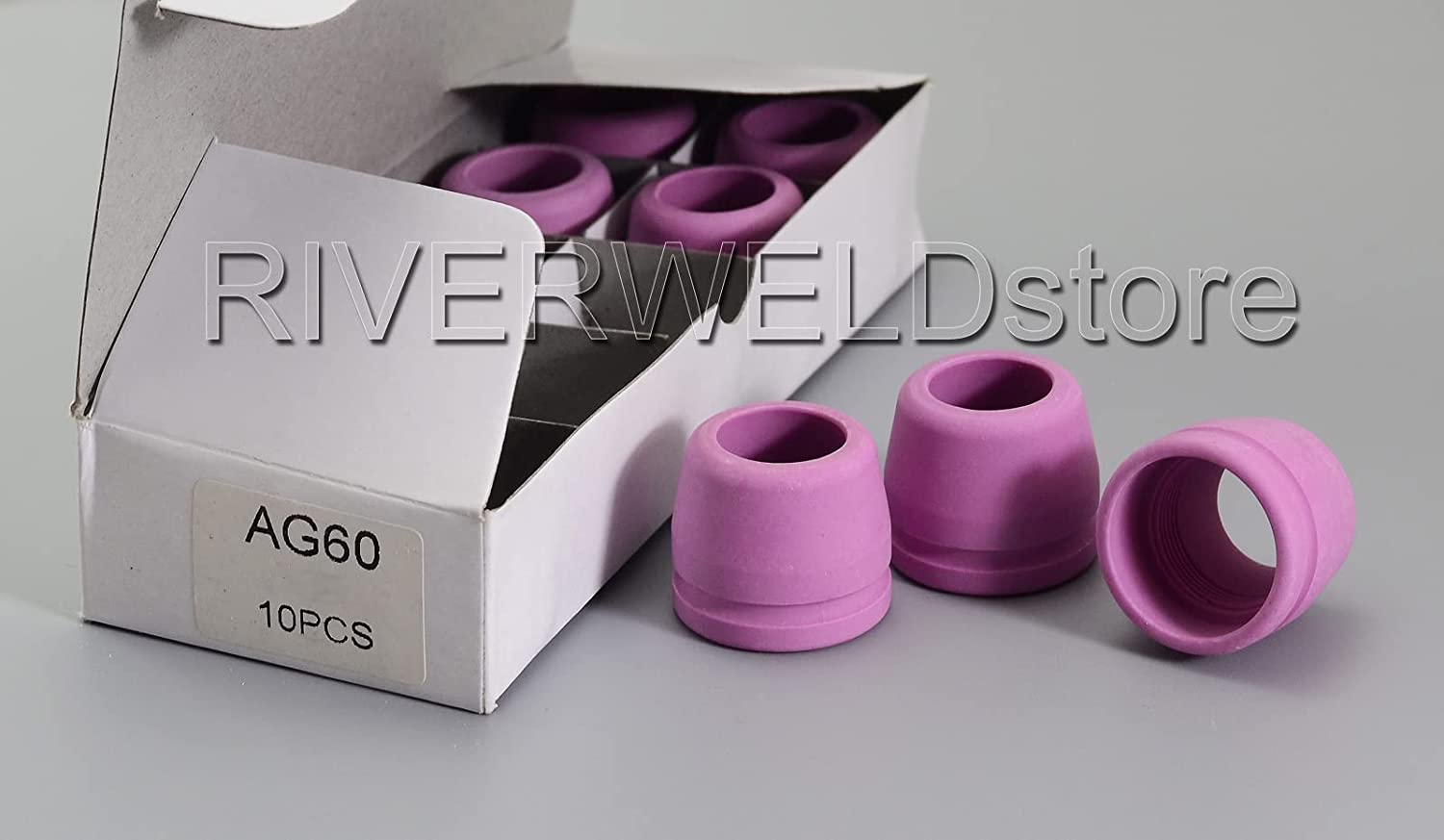 WSD-60P WSD-60 60P Plasma Cutter Torch Pilot ARC starting Consumables (Ceramic Cup With Groove 20pk)