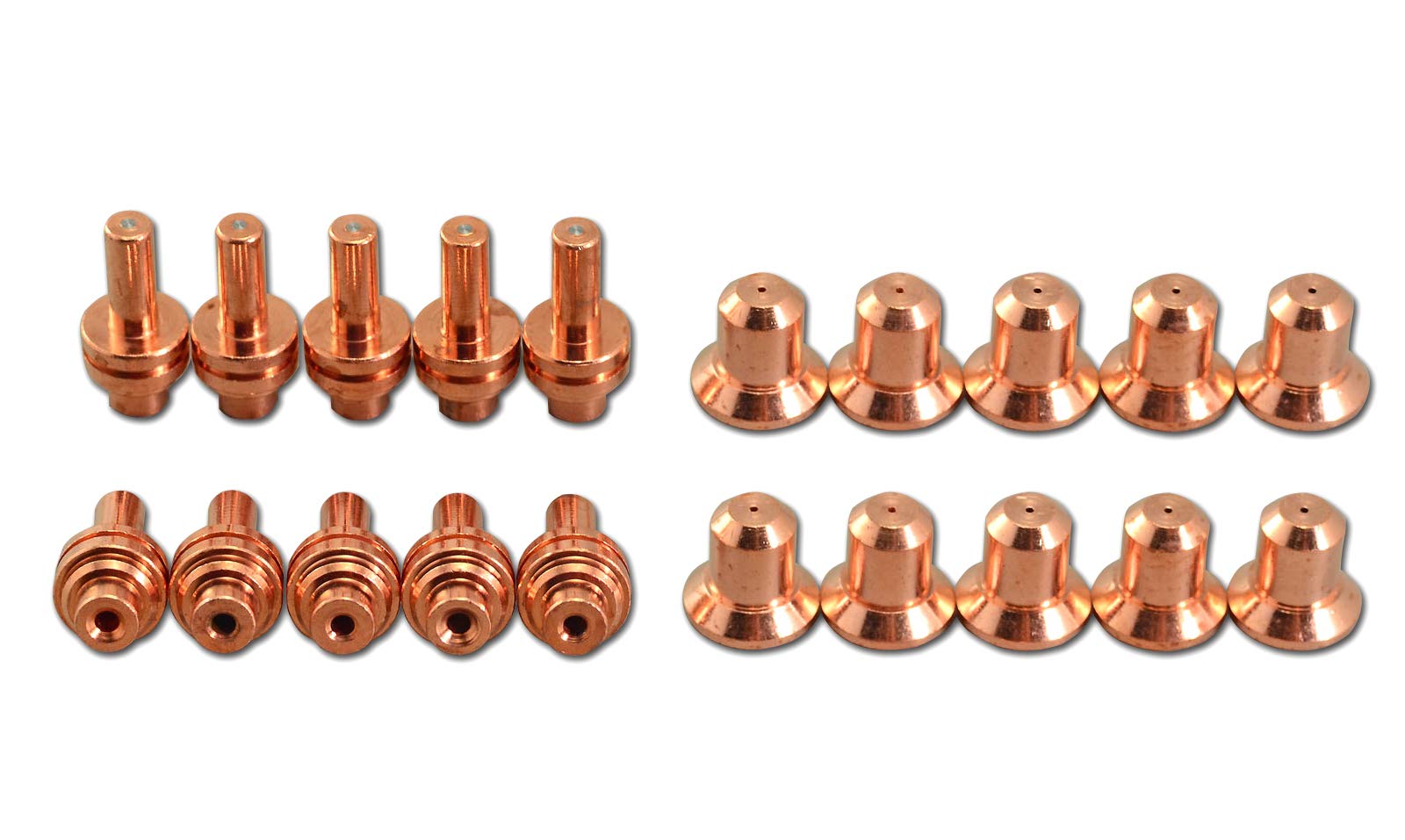 RIVERWELD Plasma Electrode Extended Nozzle Extended Fit PMax 350/380 PAC110 (020382 120504 25Amp)