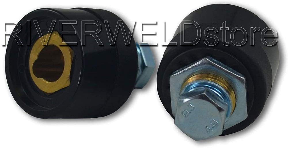 RIVERWELD TIG Welding Cable Panel Connector-plug and Socket Dinse Dinz