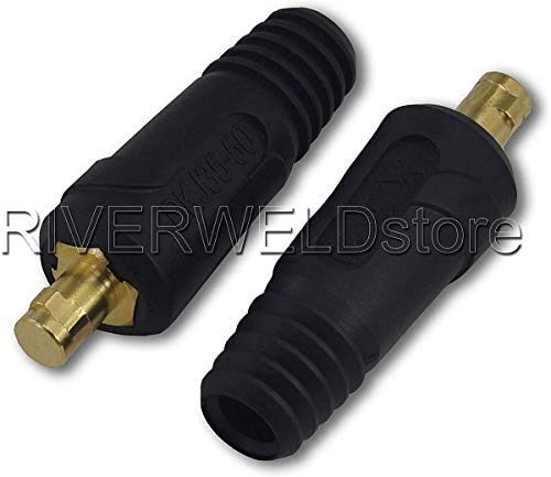 RIVERWELD TIG Welding Cable Panel Connector-plug and Socket Dinse Dinz