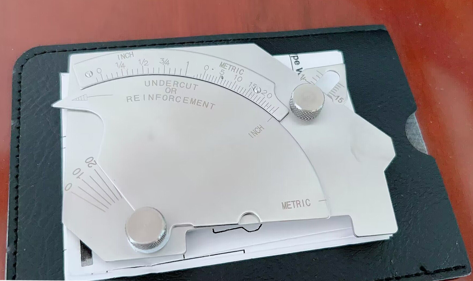 RIVERWELD New Bridge Cam Gage Test Ulnar Welding Inspection Gauges Metric and Inch