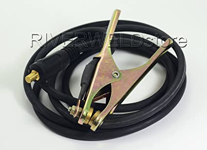 200A Groud Earth Clamp + 10-25mm2Plug + 3 Metre Lead 16mm2 Wire Fit MMA ARC