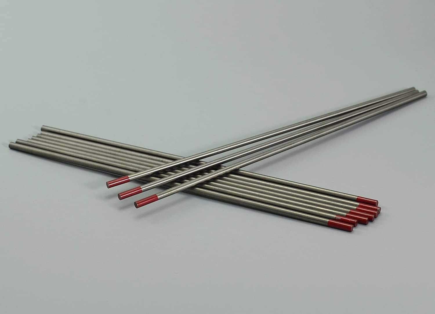 2 Percent Thoriated WT20 Red TIG Welding Tungsten Electrode 3.2X150mm Pack of 10