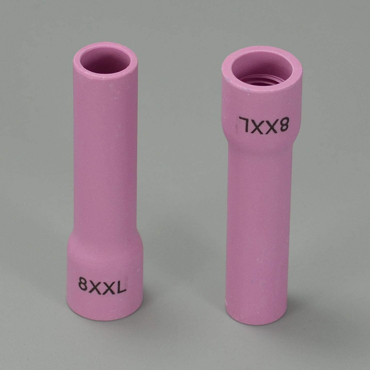 TIG Gas Lens Aluminia Nozzle Ceramic Cup Extra Long 53N61SXXL (8XXL 1/2" Orifice) for SR WP 9 20 25 TIG Welding Torch 5pk