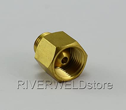 M16 x 1.5 Change 1/4G Connector Fitting for TIG Welding and Plasma Cutter Machine