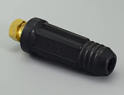 CS3550 Panel Socket Connector 35-50 mm2 CK300-400A TIG & Cutting Welding Torch