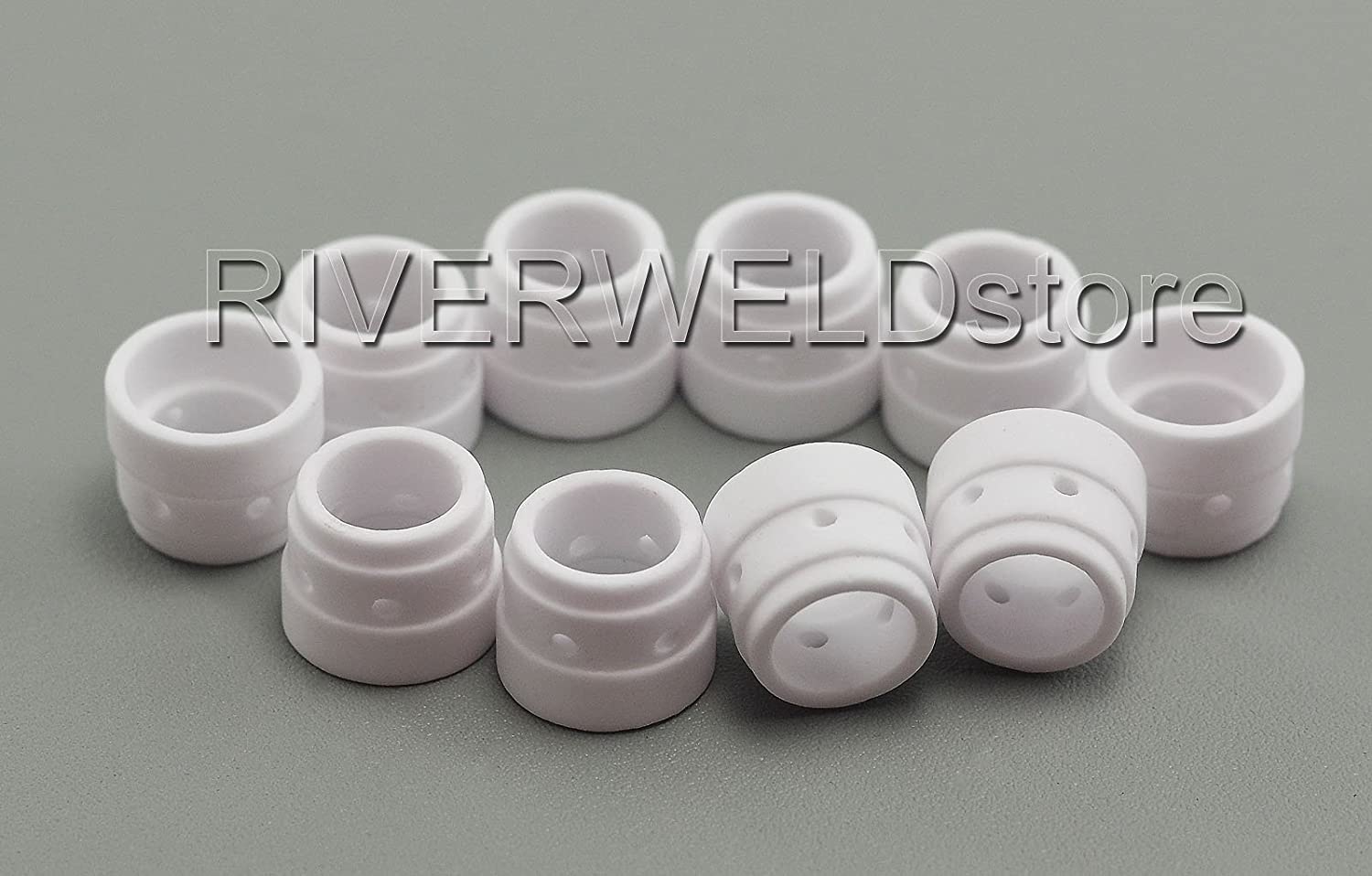 60Amp Plasma Swirl Ring Fit TongChang80 & WenZhou63 Plasma Cutter Torch 10pk