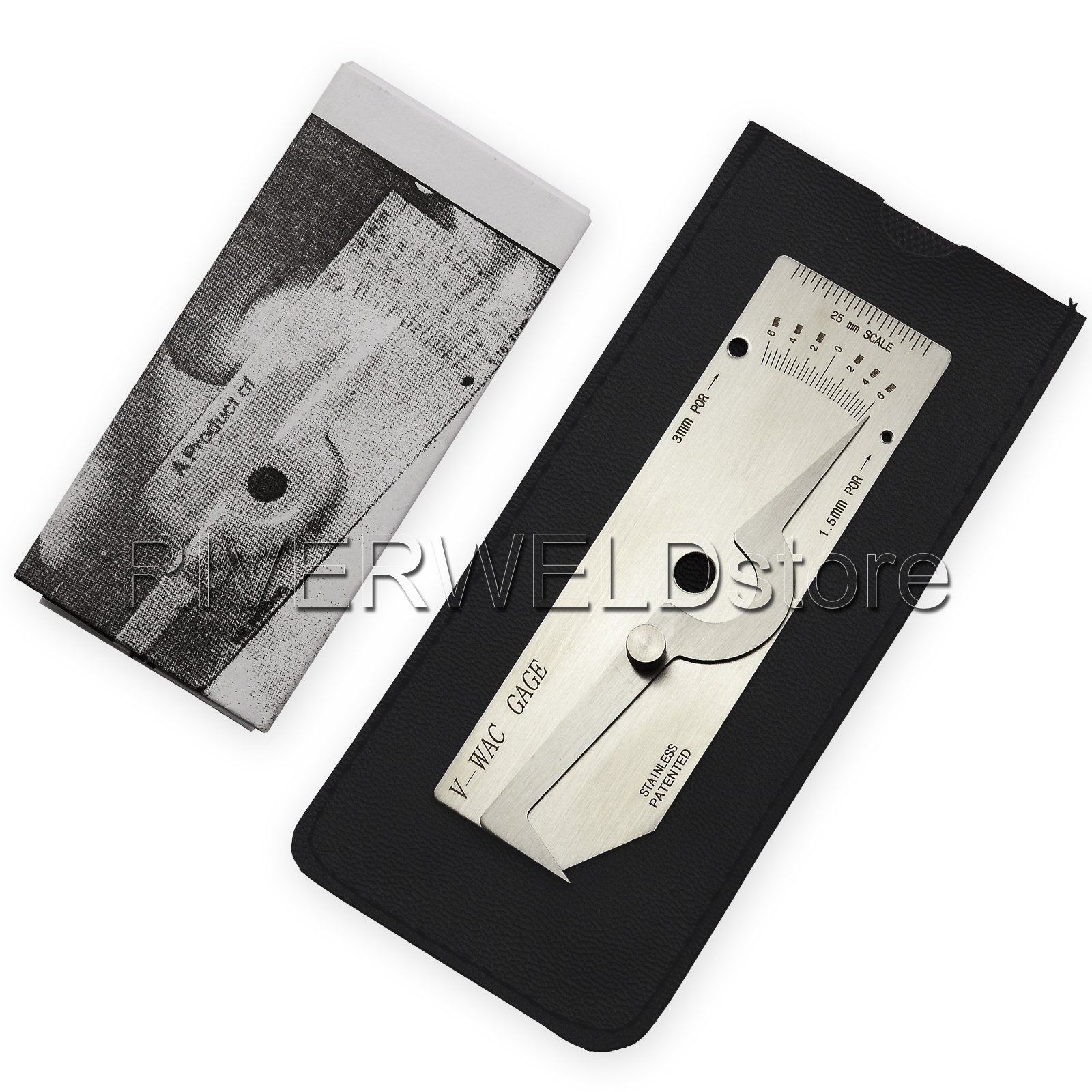 V-Wac Gage Single Welding Gauge Inspection Metric Stainless Steel