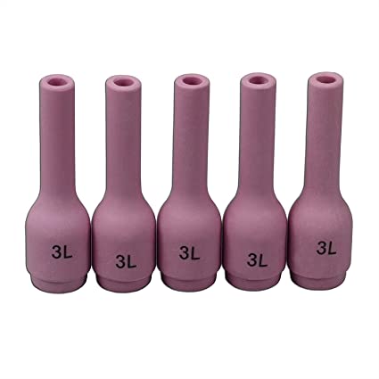 TIG Alumina Nozzles Ceramic Cups Long 796F70#3L(D4.0 x 48mm) Orifice Fit DB SR WP 9 20 25 TIG Welding Torch 10pk