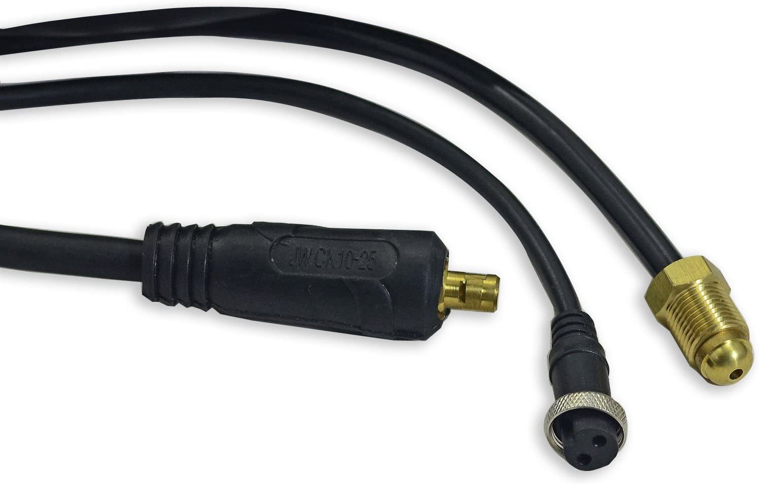 RIVERWELD WP 17 WP-17V TIG Welding Torch Complete Valve Air-Cooled 150Amp 25 Feet 7.6 Meters