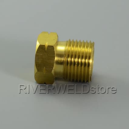10N18 5/8-18 LH Male Power Cable Water Nut for WP-20 WP-18 WP-24 TIG Welding Torch