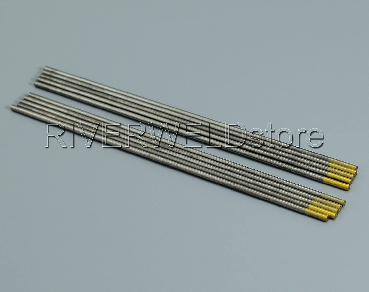 1.5 Percent Lanthanated WL15 Gold TIG Welding Tungsten Electrode 2.4x150mm 10PK
