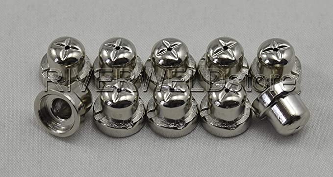 60pcs LG-40 PT-31 Plasma Cutter Torch Consumables Common Nickel-Plated CUT-40 30